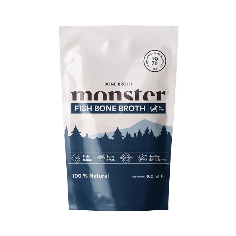 Monster Bone Broth Fish - Premiumkvalitet