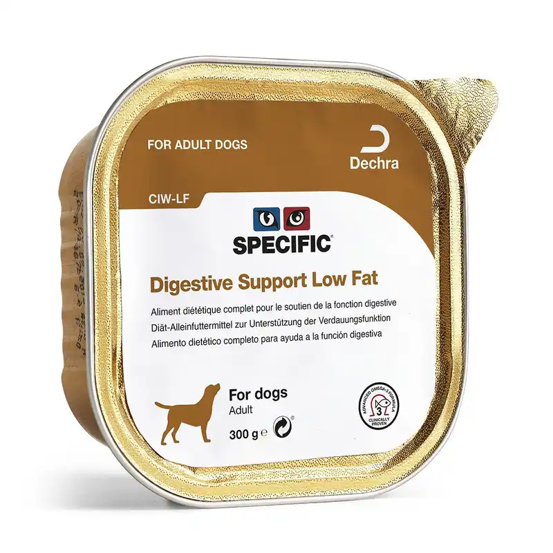 Väl omtyckt - Specific Digestive Support Low Fat CIW-LF våtfoder till hund
