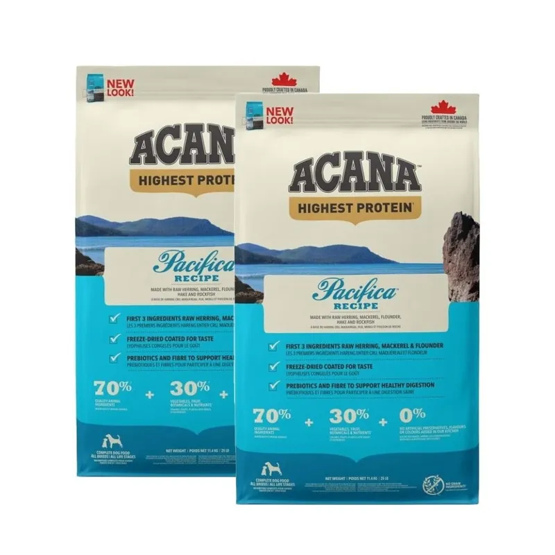 Acana Dog Pacifica Torrfoder till Hund 2x11,4 kg | Premium