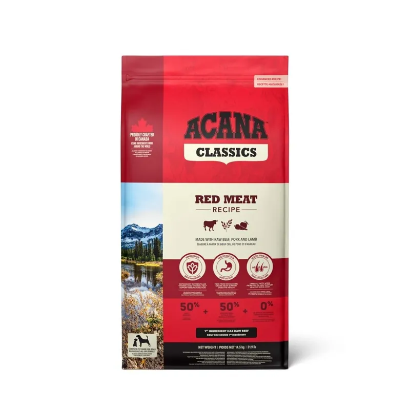 Riktigt fynd - Acana Dog Classics Red Meat Torrfoder till Hund