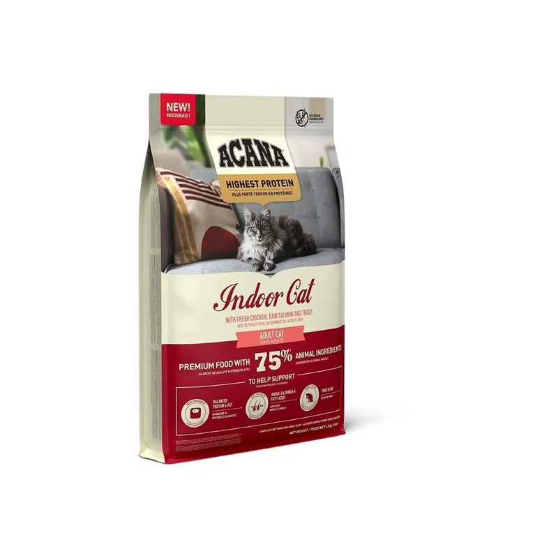 Acana Cat Highest Protein Indoor Torrfoder till Katt | I lager