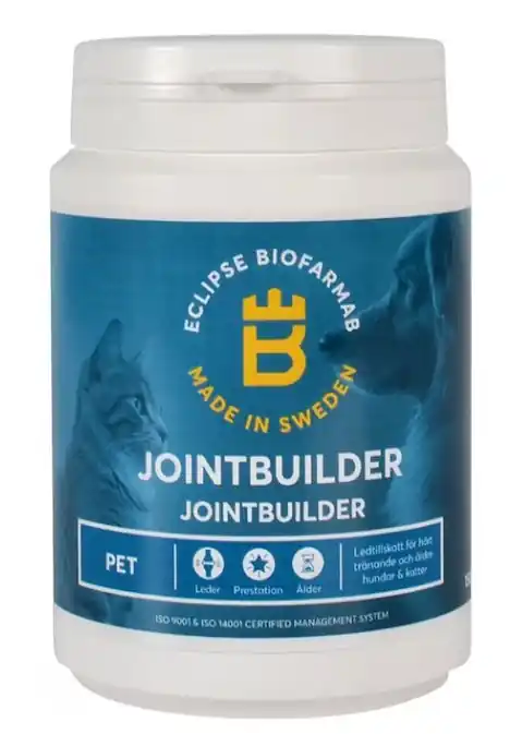 Led- och muskeltillskott Eclipse Biofarm Jointbuilder Pet 150 g - Nyhet