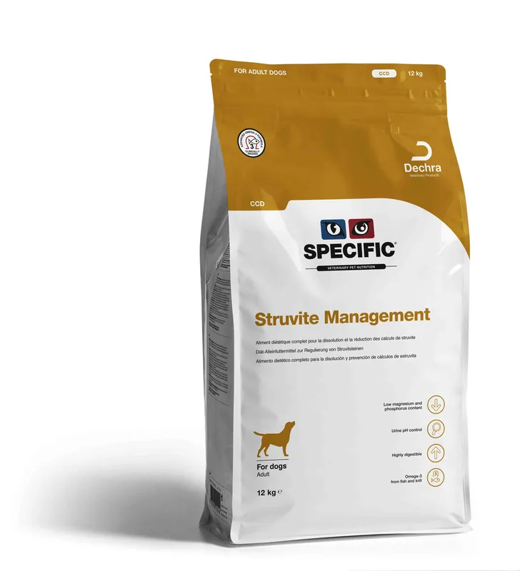 Ta chansen - Struvite Management CCD hundfoder - 12 kg