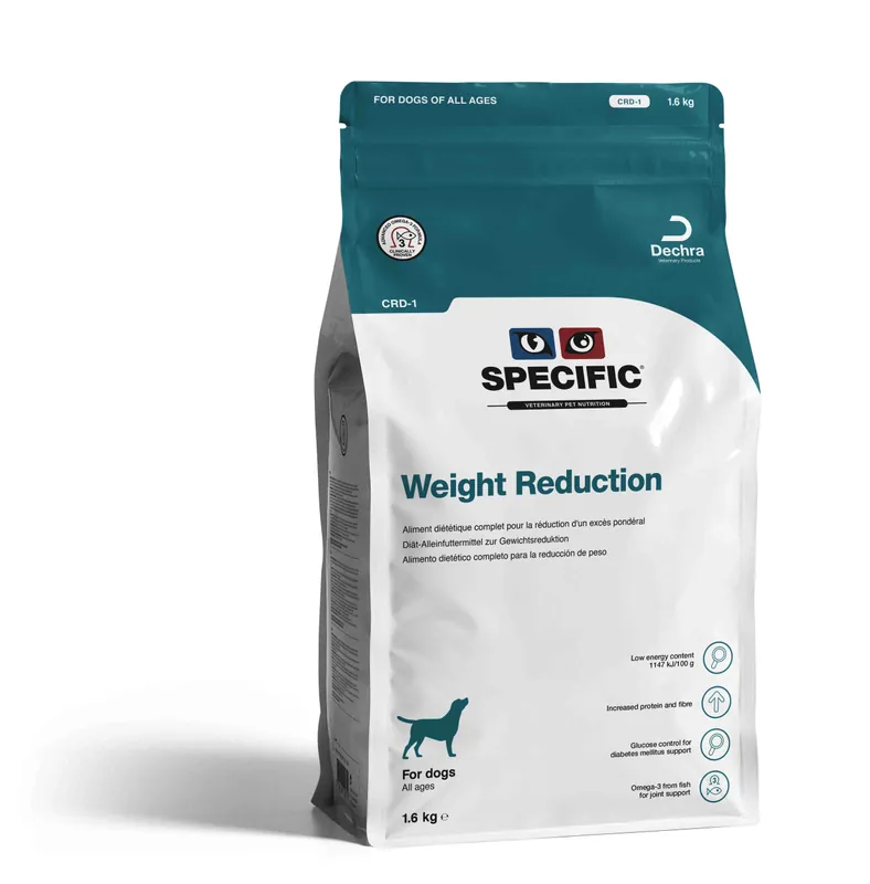 Tillverkarpris - Weight Reduction CRD-1 hundfoder - 1.6 kg