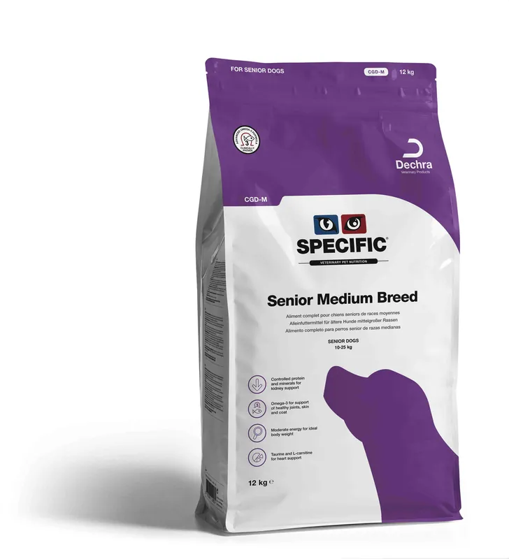 Senior Medium Breed CGD hundfoder - 12 kg | Fyndpris