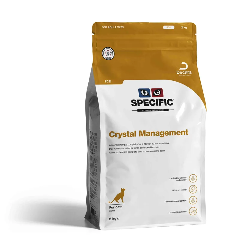 Endast idag - Crystal Management FCD Kattfoder - 2 kg