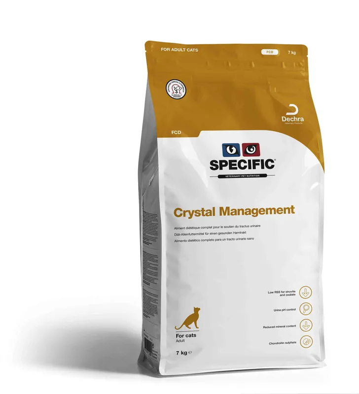 Tillverkarpris - Crystal Management FCD Kattfoder - 7 kg