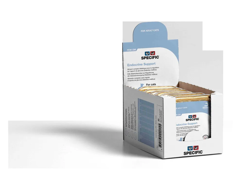 Endocrine Support FEW-DM Kattfoder - 7 x 100 g - Mycket uppskattad