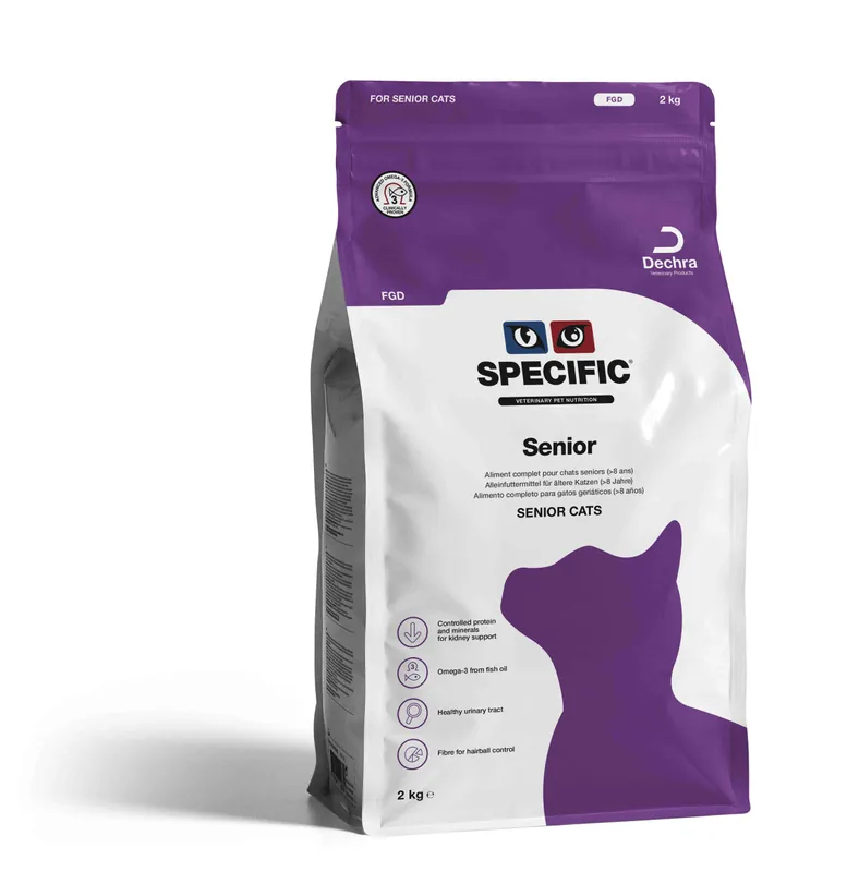 Senior FGD för Katt - 2 kg - Expressleverans