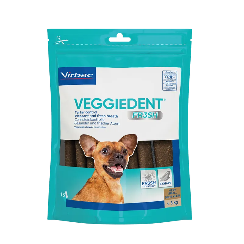 Bästsäljare - VeggieDent Fr3sh Tuggben - X-Small