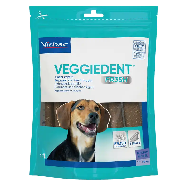 VeggieDent Fr3sh Tuggben - Medium - Rekommenderas