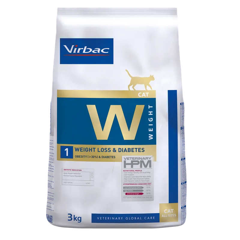 Ny produkt - Weight 1 Torrfoder till Katt - 3 kg