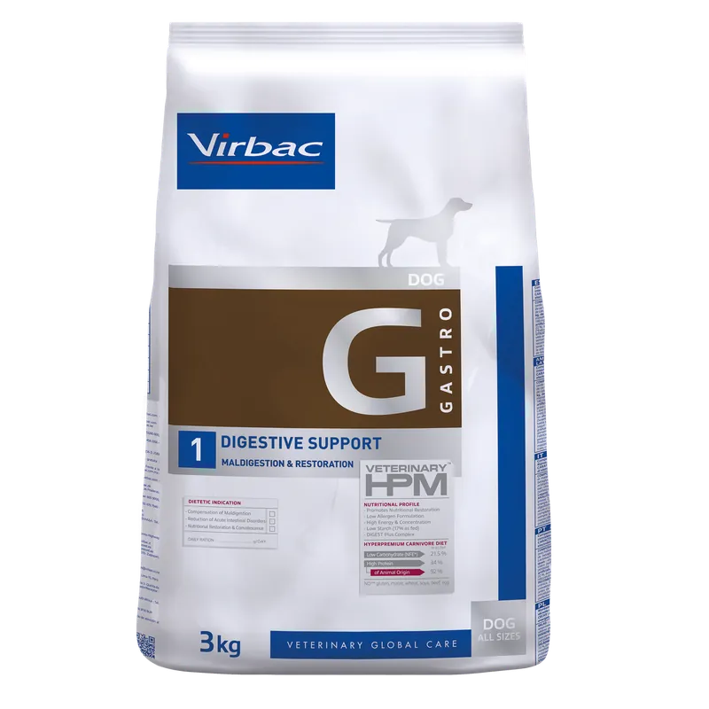 Gastro 1 Hundfoder - 3 kg | Storsäljare