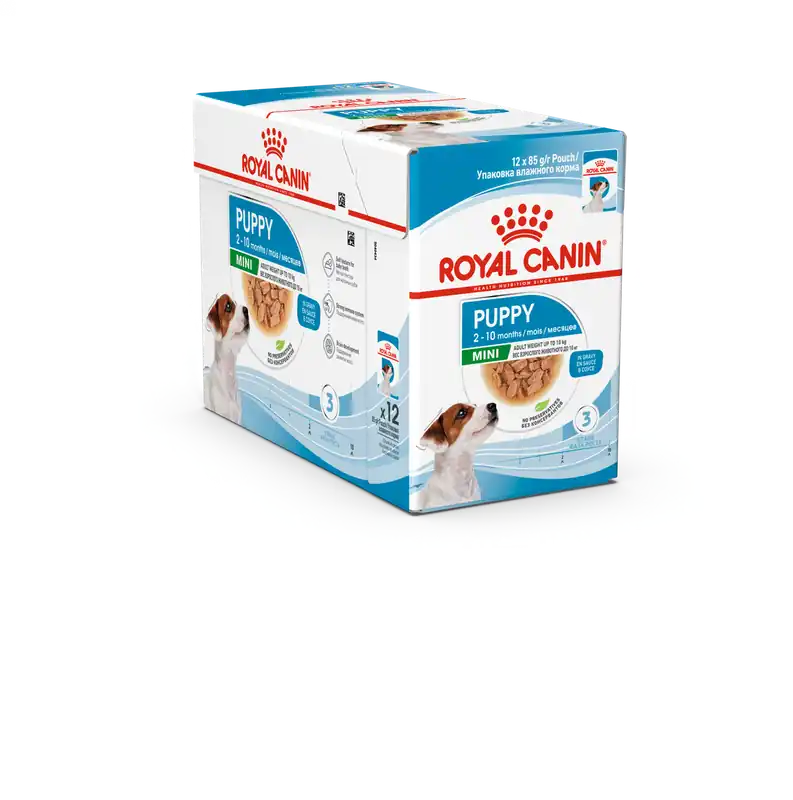 Endast ett fåtal kvar | Mini Puppy Våtfoder för hundvalp - 12 x 85 g