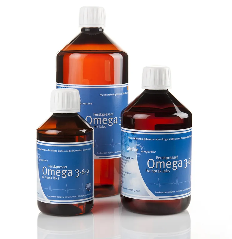 Hög kvalitet | Omega 3-6-9 Laxolja - 250 ml