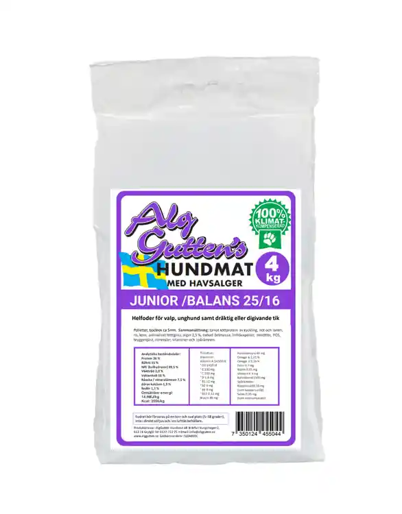 Junior Balans Hundfoder - 4 kg | Nyhet i webbutiken