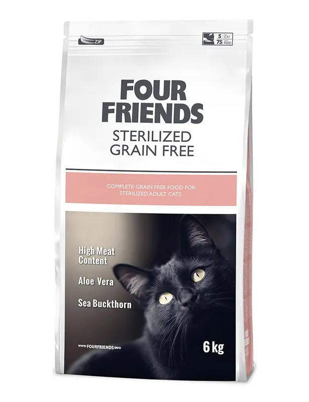 Nyligen tillagt - Sterilized Grain Free Kattfoder - 6 kg