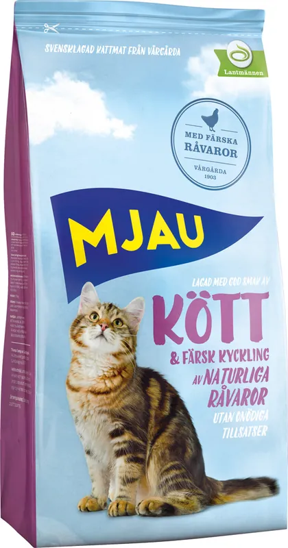 Torrfoder köttsmak för katt - 7,5 kg - Finns i lager