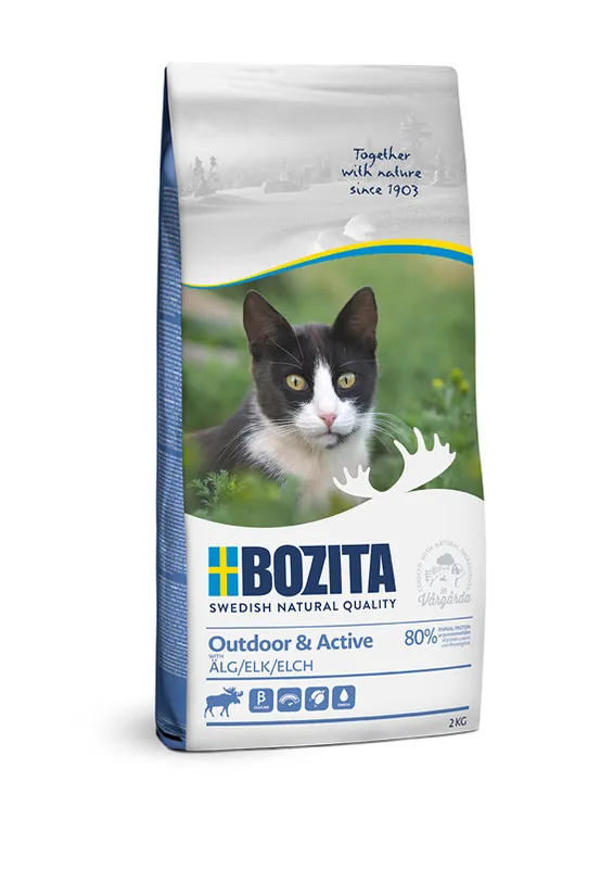 Endast denna vecka - Outdoor & Active Torrfoder för katt - 2 kg
