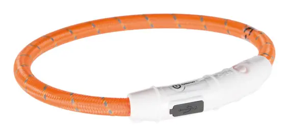 Lysande halsband - XS-Small / Orange - Rea