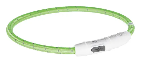Lysande halsband - Medium-Large / Grön - Precis lanserat