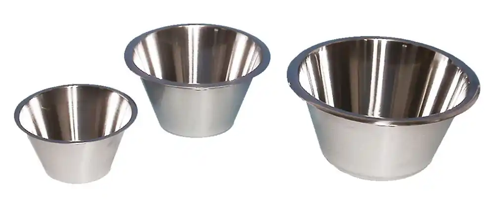 Rostfri matskål - Medium hög - Finns i lager