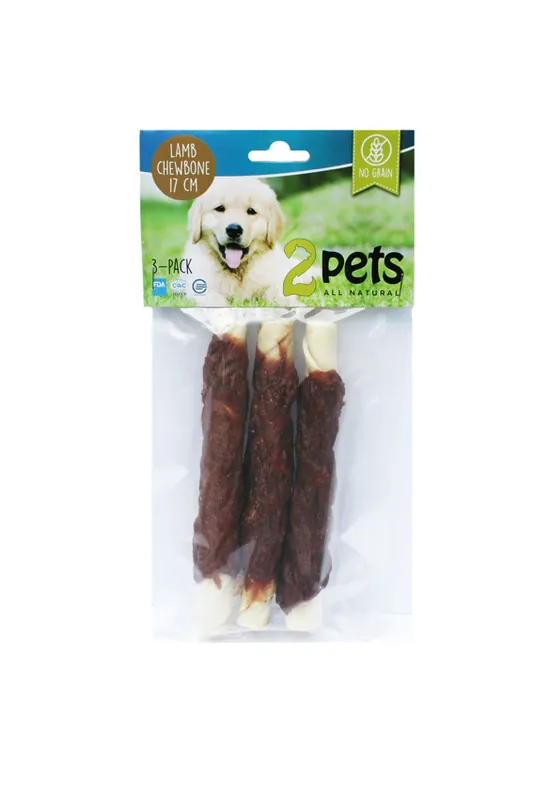 Beställ direkt | Tuggpinne med lamm för hund - Medium