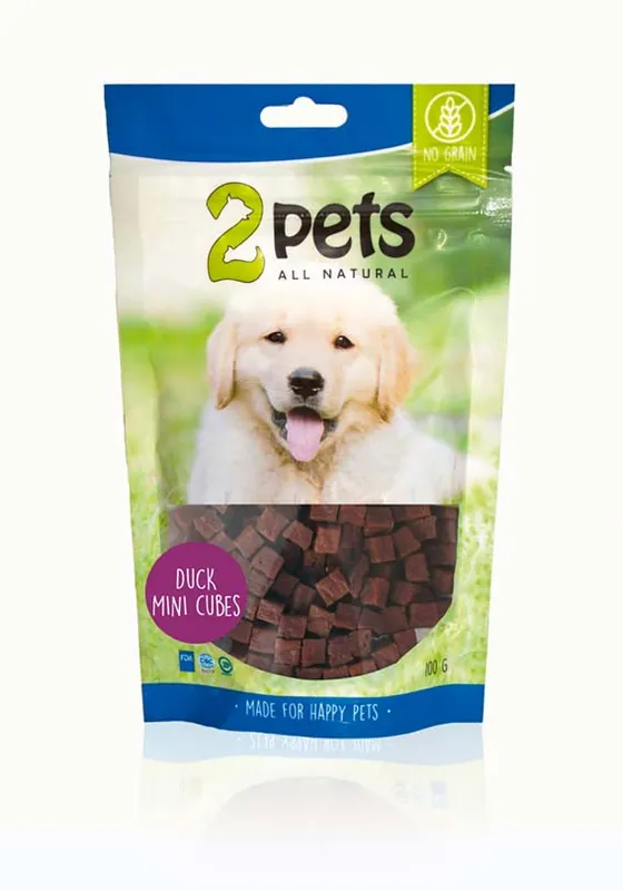 Duck Minicubes hundgodis - 100 g - Rabatter