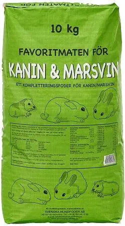 Kanin & Marsvinsfoder - 10 kg | Sänkt pris