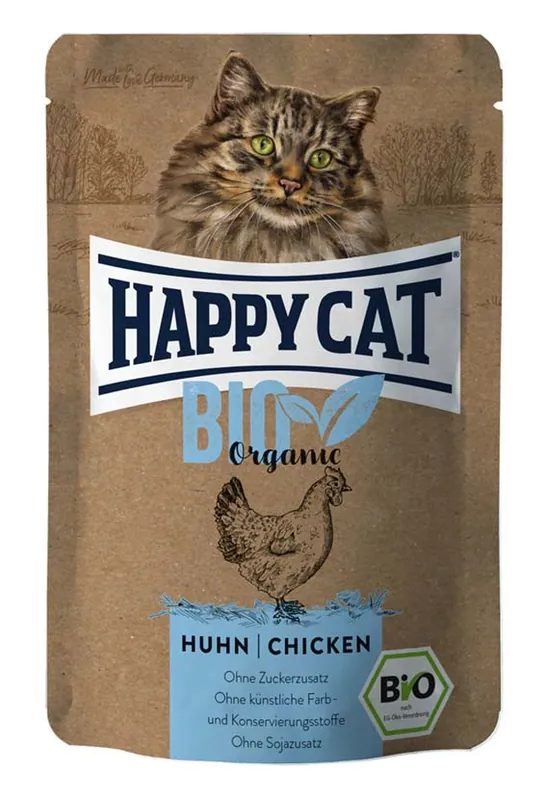 Bästa pris | Bio Organic Kyckling, våtfoder katt - 12 st x 85 g