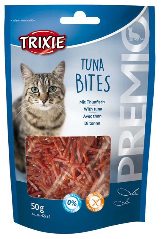 Premio Tuna Bites Kattgodis - 50 g | Mycket efterfrågad