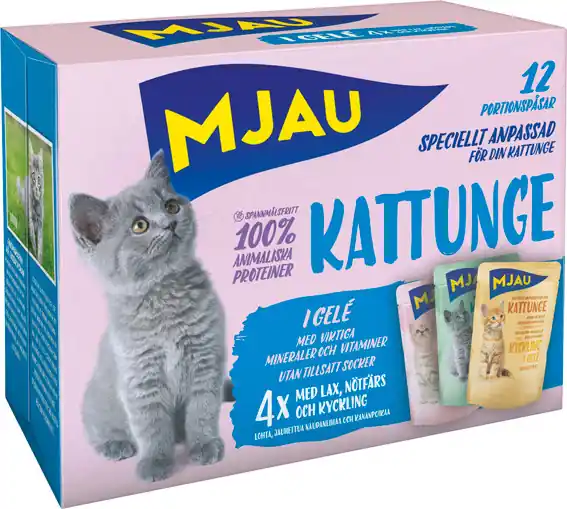 Lågt pris | Multibox Kattunge - 12 x 85 g