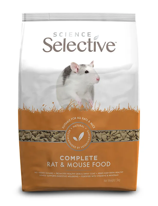 Rat & Mouse Foder - 1,5 kg | Snart slut