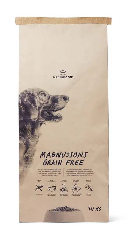 Spannmålsfri Hundfoder - 14 kg | Direkt från tillverkaren