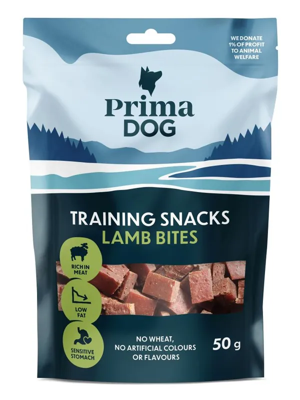 Training Snacks Lammbitar - 50 g | Favorit