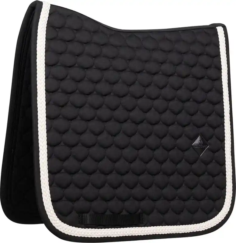 Dressyrschabrake ’Plaited Cord’ black | Bästsäljare