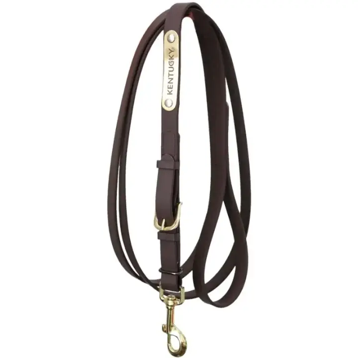 Visningsgrimskaft Artificial Leather Brun | Extra rabatt