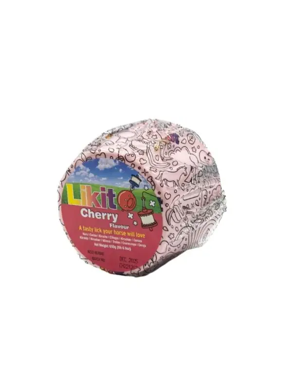 Slicksten (Med Hål) Cherry 650g - Premiumkvalitet