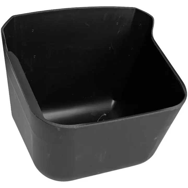 Krubba med Spillkant Svart - Rekommenderas
