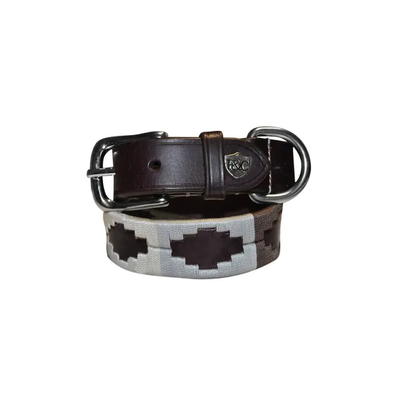 Favorit hos kunderna | Hundhalsband Flags&Cup Chukka