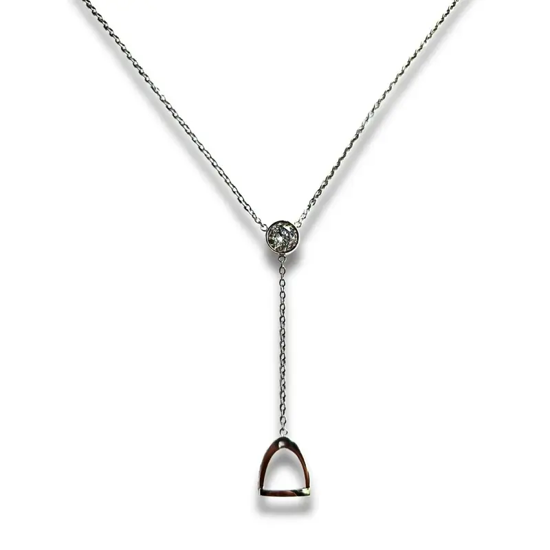 Stigbygelhalsband – Silver - Fyndpris