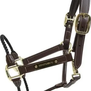 ”Rope” Leather Halter Full - Nytt lägre pris