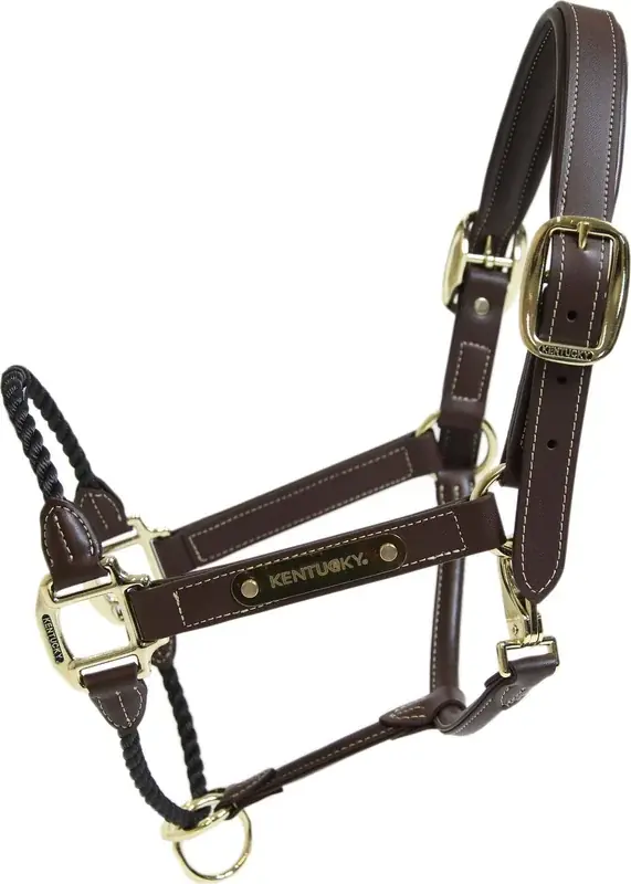 ”Rope” Leather Halter Full - Nytt lägre pris