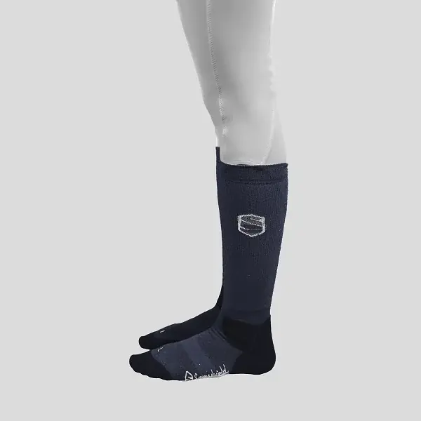STRUMPOR BALZANE GLITTER NAVY - Premiumkvalitet