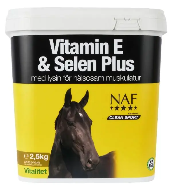 VITAMIN E & SELEN PLUS 2,5 KG | Nyhet hos oss