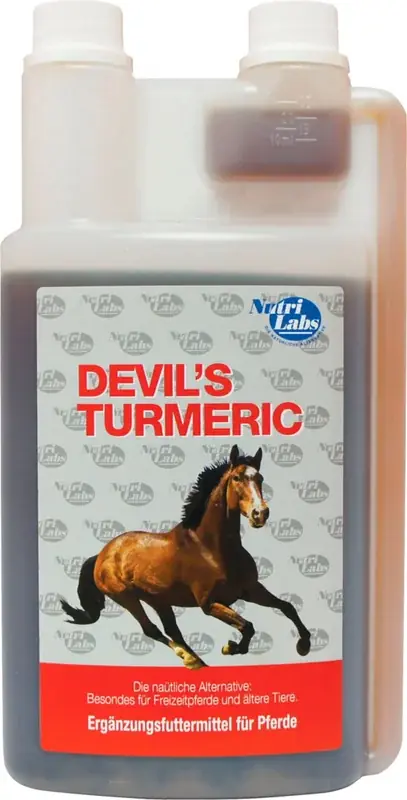 DEVIL’S TURMERIC Liquid för Hästar 1 l - Kundfavorit