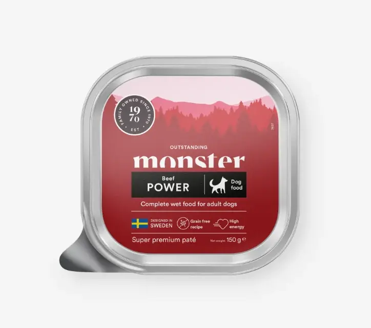 PATÉ POWER BEEF 150 G - Finns nu