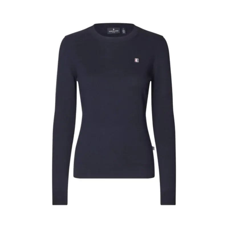 Kanonpris | Classic Ladies O-Neck Pullover – Marin