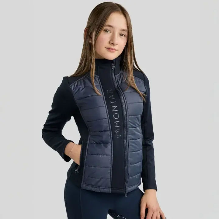 Endast denna vecka - Hybridjacka Barn/Junior Emma Softshell Marinblå