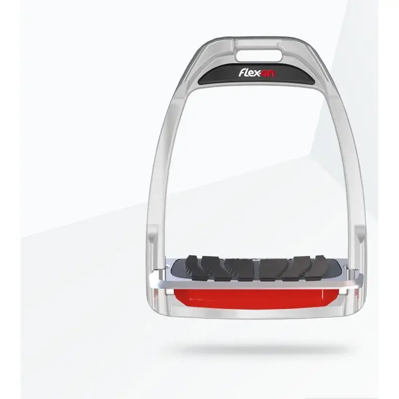 Grön lutande aluminiumstigbyglar Flex-On Hunter H | Expressleverans